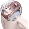 STANLEY Quencher ProTour Flipstraw Tumbler, 40 oz, Pacific Hypergrip(Rose Quartz)
