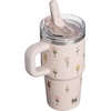 STANLEY Quencher ProTour Flipstraw Tumbler, 40 oz, Pacific Hypergrip(Rose Quartz Bouquets)