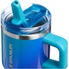 STANLEY Quencher ProTour Flipstraw Tumbler, 40 oz, Pacific Hypergrip(Sea Glass Aura)