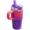 STANLEY Quencher ProTour Flipstraw Tumbler, 40 oz, Pacific Hypergrip(Vermilion Hypergrip)