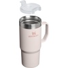 STANLEY The Everyday Suburban Mug | 16 oz | Drink Through Lid | Cup for Coffee, Tea and Drinks | Insulated Stainless Steel Coffee Mug | BPA-Free | Blue Dream Gloss(Rose Quartz)