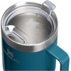 STANLEY The Everyday Suburban Mug | 16 oz | Drink Through Lid | Cup for Coffee, Tea and Drinks | Insulated Stainless Steel Coffee Mug | BPA-Free | Blue Dream Gloss(Coastal Teal Gloss)