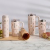 STANLEY The Everyday Suburban Mug | 16 oz | Drink Through Lid | Cup for Coffee, Tea and Drinks | Insulated Stainless Steel Coffee Mug | BPA-Free | Blue Dream Gloss(Rose Quartz Bouquets)