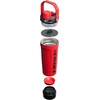 STANLEY Vitalize Shaker Bottle, 20 oz, Pale Stone Atomic(Chili Black)