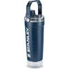 STANLEY Vitalize Shaker Bottle, 20 oz, Pale Stone Atomic(Dark Navy)