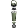 STANLEY Vitalize Shaker Bottle, 20 oz, Pale Stone Atomic(Dried Pine)