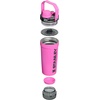 STANLEY Vitalize Shaker Bottle, 20 oz, Pale Stone Atomic(Hot Pink)