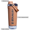 STANLEY Vitalize Shaker Bottle, 20 oz, Pale Stone Atomic(Pale Stone Atomic)