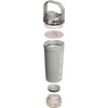 STANLEY Vitalize Shaker Bottle, 20 oz, Pale Stone Atomic(Sage Grey)