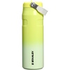 STANLEY IceFlow Flip Straw 2.0 Bottle, 24 oz, Blue Dream Gradient(Atomic Gradient)