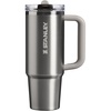 STANLEY Quencher ProTour Flipstraw Tumbler, 40 oz, Pacific Hypergrip(Stainless Steel Ash)
