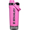 STANLEY Vitalize Shaker Bottle, 20 oz, Pale Stone Atomic(Hot Pink)