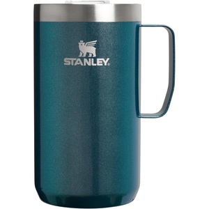 STANLEY Everyday Camp Mug 24 oz | Drink Through Lid | Cup for Coffee, Tea and Drinks | Insulated Stainless Steel Coffee Mug | BPA-Free | Coffee(Ponderosa Shimmer)