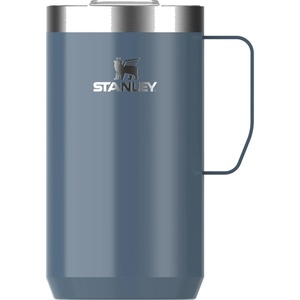 STANLEY Everyday Camp Mug 24 oz | Drink Through Lid | Cup for Coffee, Tea and Drinks | Insulated Stainless Steel Coffee Mug | BPA-Free | Coffee(Tempest Gloss)