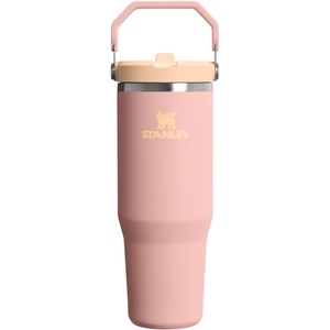 STANLEY IceFlow 2.0 Flip Straw Tumbler, 30 oz, Champagne Plus(Peach Rose)