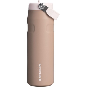 STANLEY IceFlow Flip Straw 2.0 Bottle, 24 oz, Blue Dream Gradient(Almond Rose)