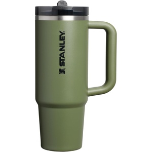 STANLEY Quencher ProTour Flipstraw Tumbler, 40 oz, Pacific Hypergrip(Dried Pine VRT)