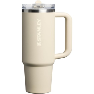 STANLEY Quencher ProTour Flipstraw Tumbler, 40 oz, Pacific Hypergrip(Toasted Almond)