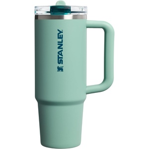 STANLEY Quencher ProTour Flipstraw Tumbler, 40 oz, Pacific Hypergrip(Verde primavera)