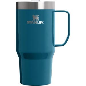 STANLEY The Everyday Suburban Mug | 16 oz | Drink Through Lid | Cup for Coffee, Tea and Drinks | Insulated Stainless Steel Coffee Mug | BPA-Free | Blue Dream Gloss(Coastal Teal Gloss)