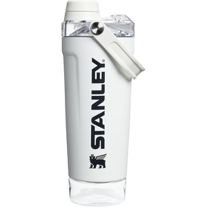 STANLEY Vitalize Shaker Bottle, 20 oz, Pale Stone Atomic(Chalk)