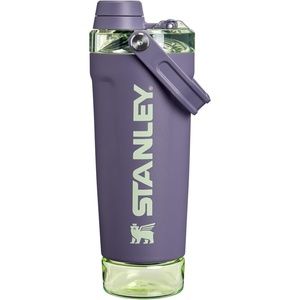 STANLEY Vitalize Shaker Bottle, 20 oz, Pale Stone Atomic(Purple Umbra)