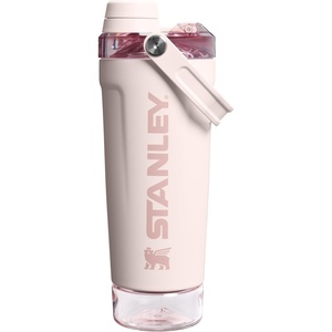 STANLEY Vitalize Shaker Bottle, 20 oz, Pale Stone Atomic(Rose Quartz)