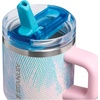 STANLEY Quencher ProTour Flip Straw Tumbler with Leakproof Lid | Built-In Straw & Handle | Cupholder Compatible for Travel | Insulated Stainless Steel Cup | BPA-Free(Sea Glass Plume)