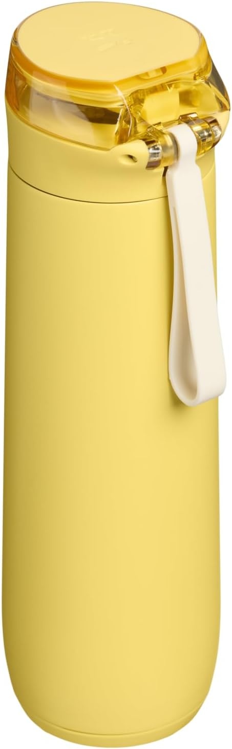 image:imageSTANLEY Flowstate Spring Bottle 20 oz Blossom PlaidDaffodil