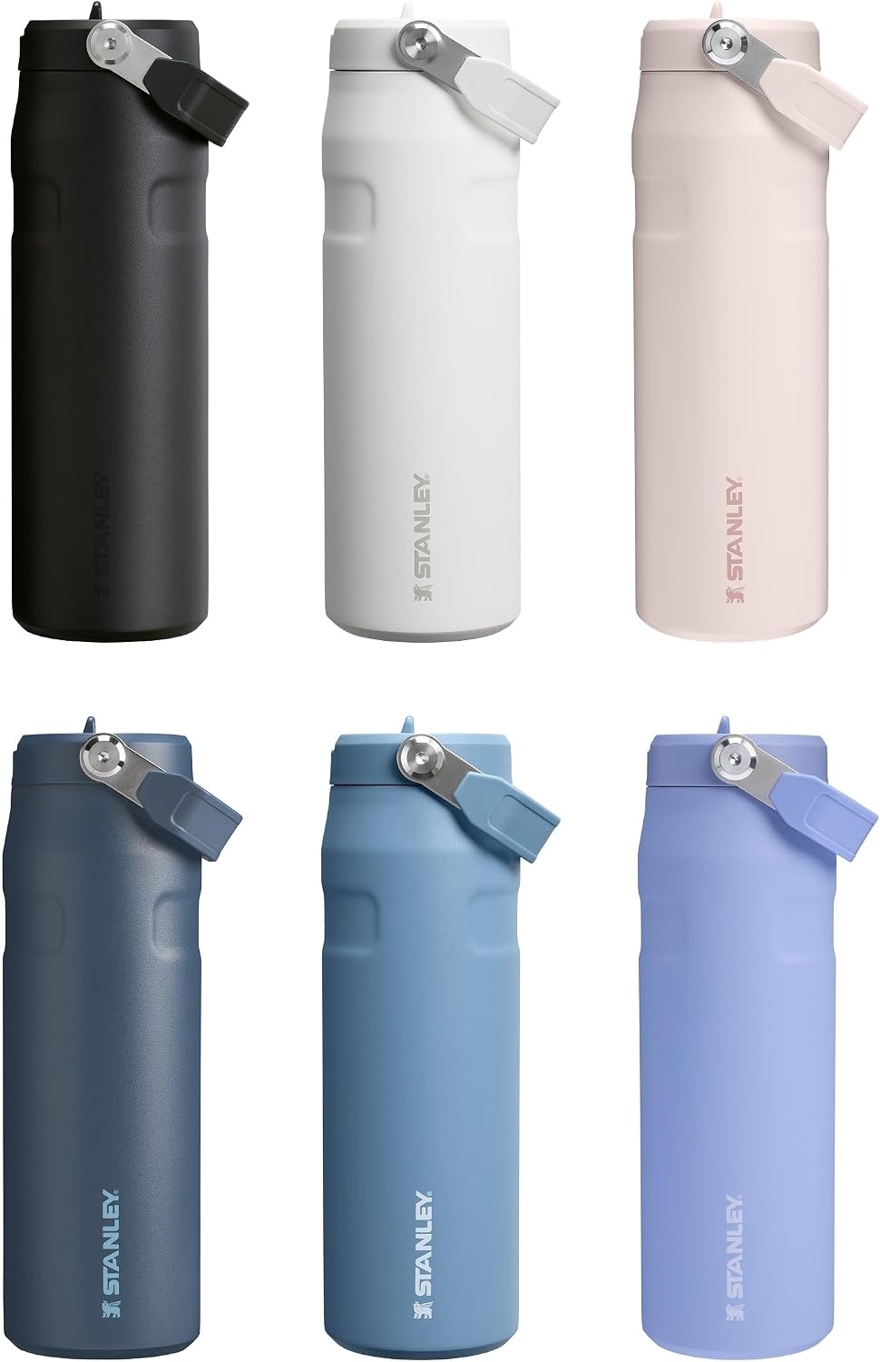 image:imageSTANLEY IceFlow Flip Straw 20 Bottle 24 oz Caitlin Clark FutureNavy