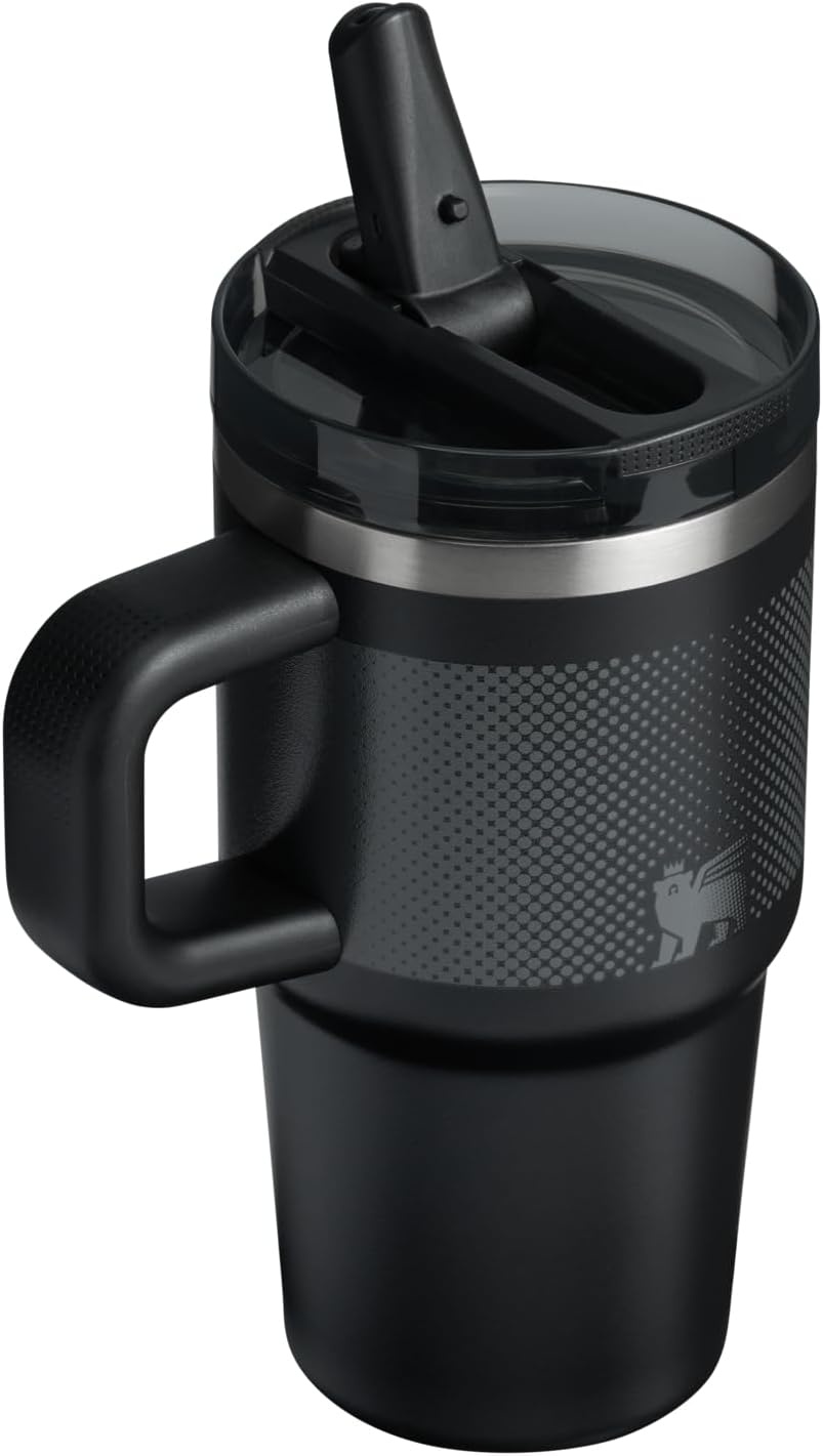 image:imageSTANLEY Quencher ProTour Flipstraw Tumbler 40 oz Peat Moss PlaidBlack Fade