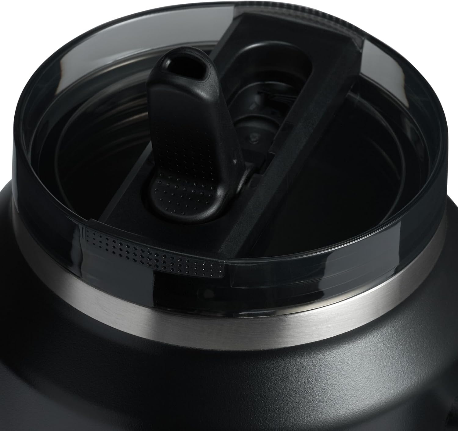 image:imageSTANLEY Quencher ProTour Flipstraw Tumbler 40 oz Peat Moss PlaidBlack Fade