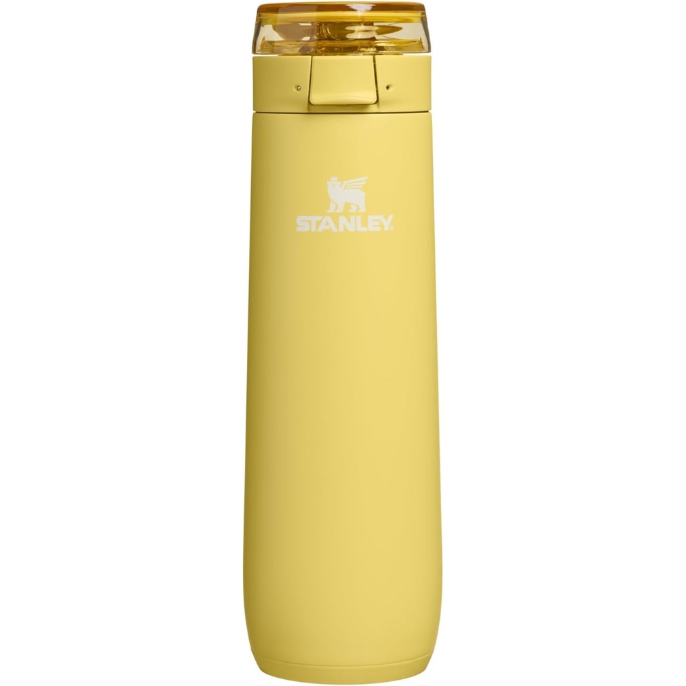 image:imageSTANLEY Flowstate Spring Bottle 20 oz Blossom PlaidDaffodil