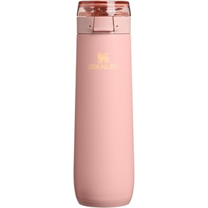 STANLEY Flowstate Spring Bottle, 20 oz, Blossom Plaid(Peach Rose)