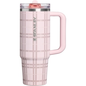 STANLEY Quencher ProTour Flipstraw Tumbler, 40 oz, Peat Moss Plaid(Blossom Plaid)
