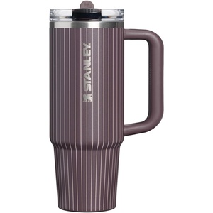 STANLEY Quencher ProTour Flipstraw Tumbler, 40 oz, Peat Moss Plaid(Fig Pinstripe)