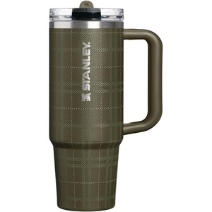 STANLEY Quencher ProTour Flipstraw Tumbler, 40 oz, Peat Moss Plaid(Peat Moss Plaid)