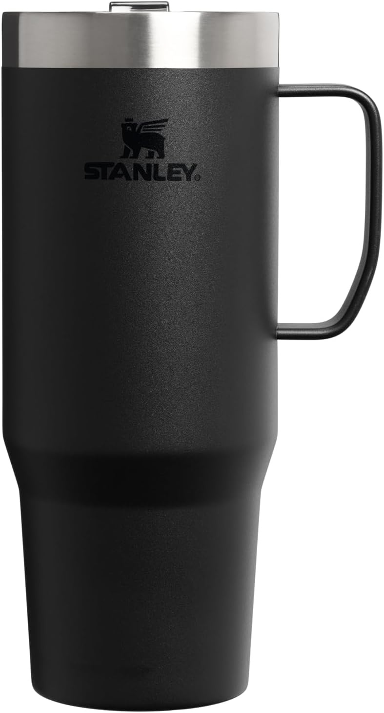 image:imageSTANLEY Everyday Suburban Mug 24 oz Fig PinstripeBlack 20