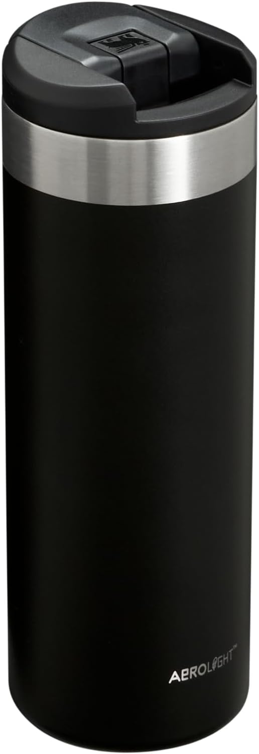 image:imageSTANLEY Transit Flip Top Mug 16 oz Blossom PlaidBlack