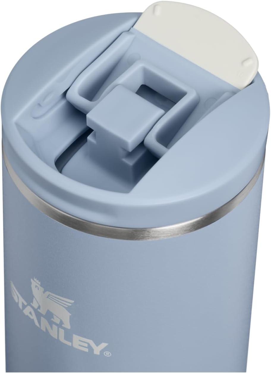 image:imageSTANLEY Transit Flip Top Mug 16 oz Blossom PlaidBlue Dream Stone