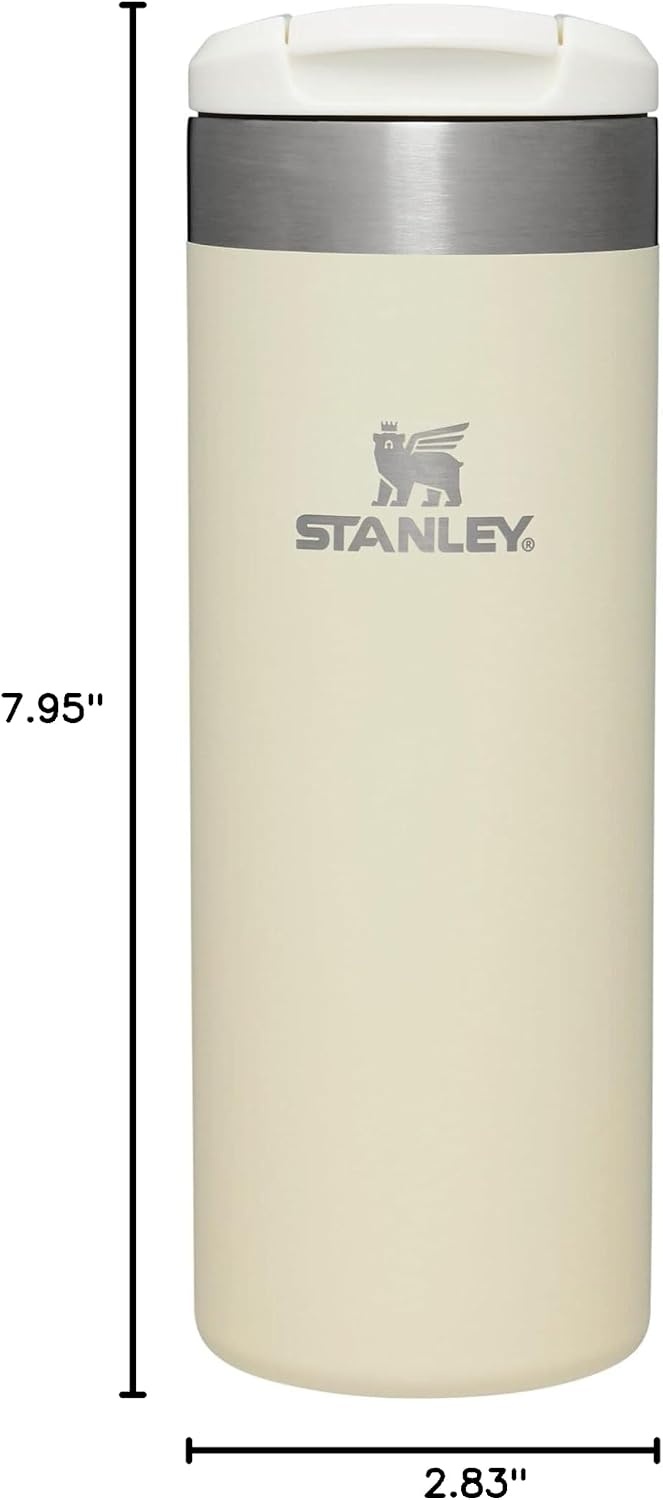 image:imageSTANLEY Transit Flip Top Mug 16 oz Blossom PlaidCream Glimmer