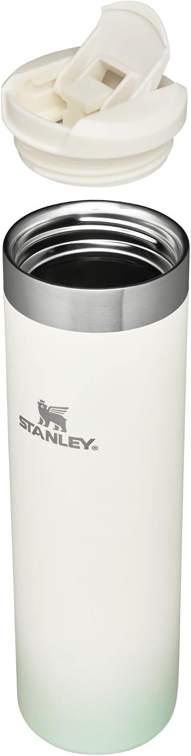 image:imageSTANLEY Transit Flip Top Mug 16 oz Blossom PlaidCream Ombre