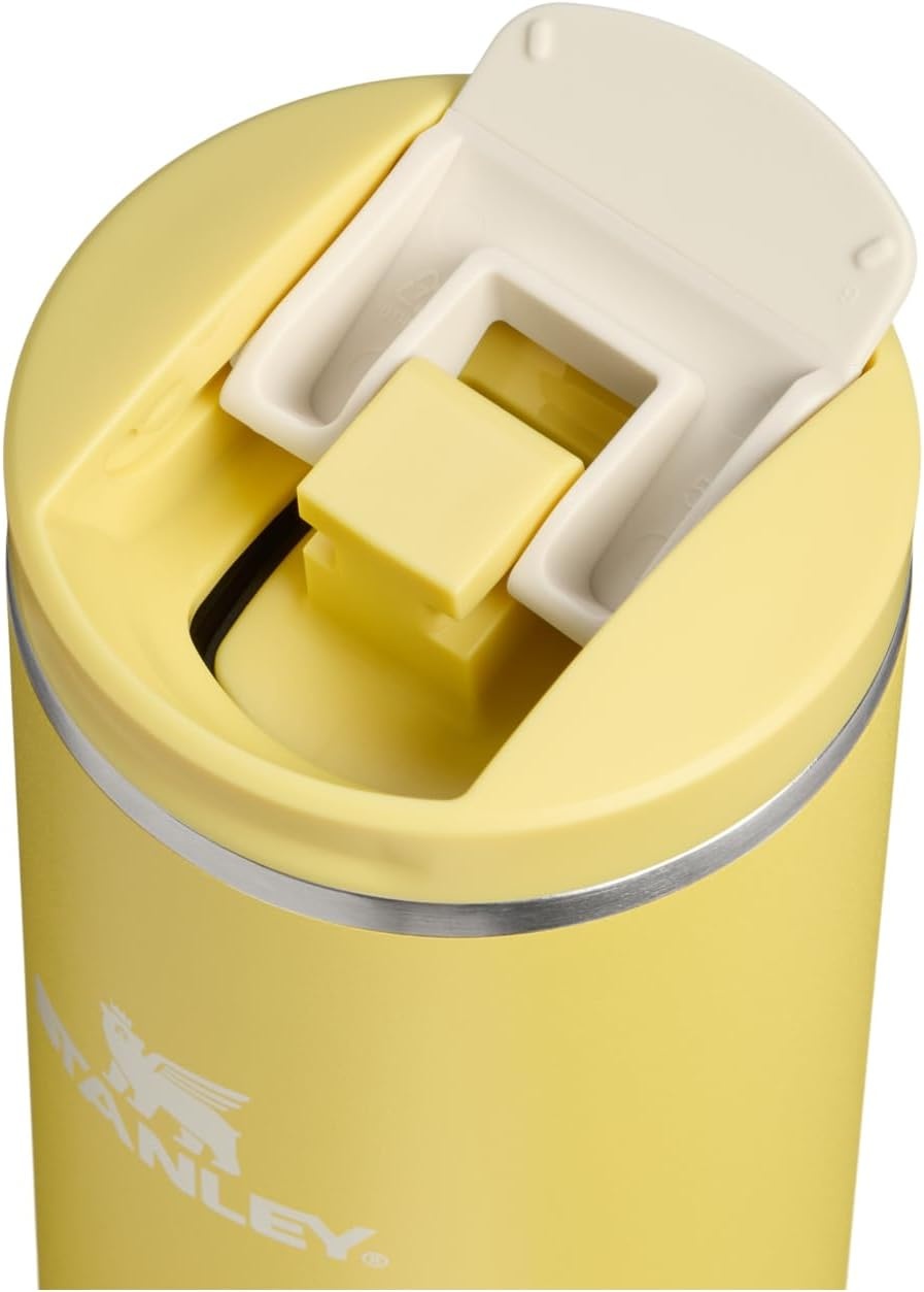 image:imageSTANLEY Transit Flip Top Mug 16 oz Blossom PlaidDaffodil