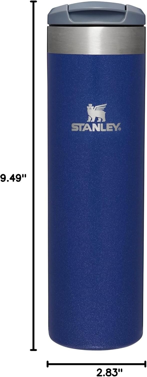 image:imageSTANLEY Transit Flip Top Mug 16 oz Blossom PlaidLapis Glimmer