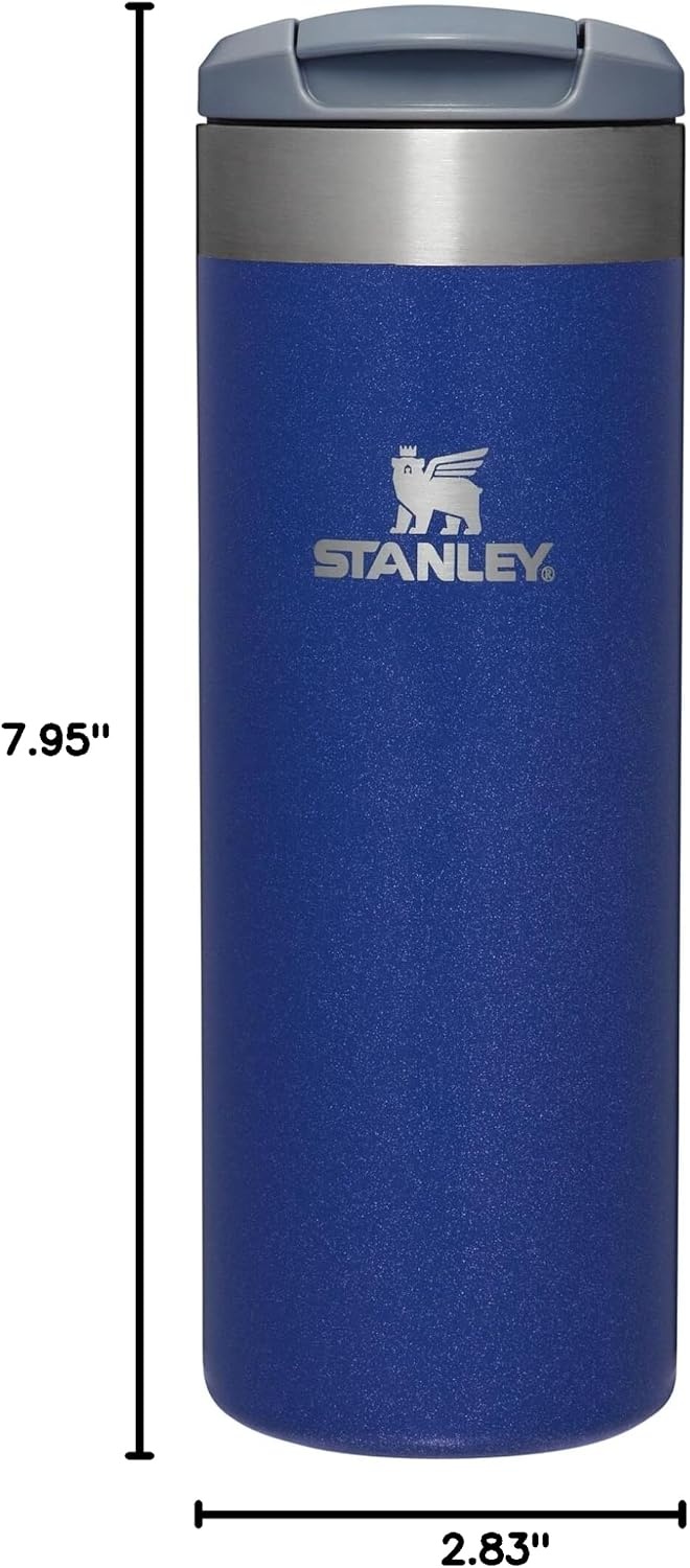 image:imageSTANLEY Transit Flip Top Mug 16 oz Blossom PlaidLapis Glimmer