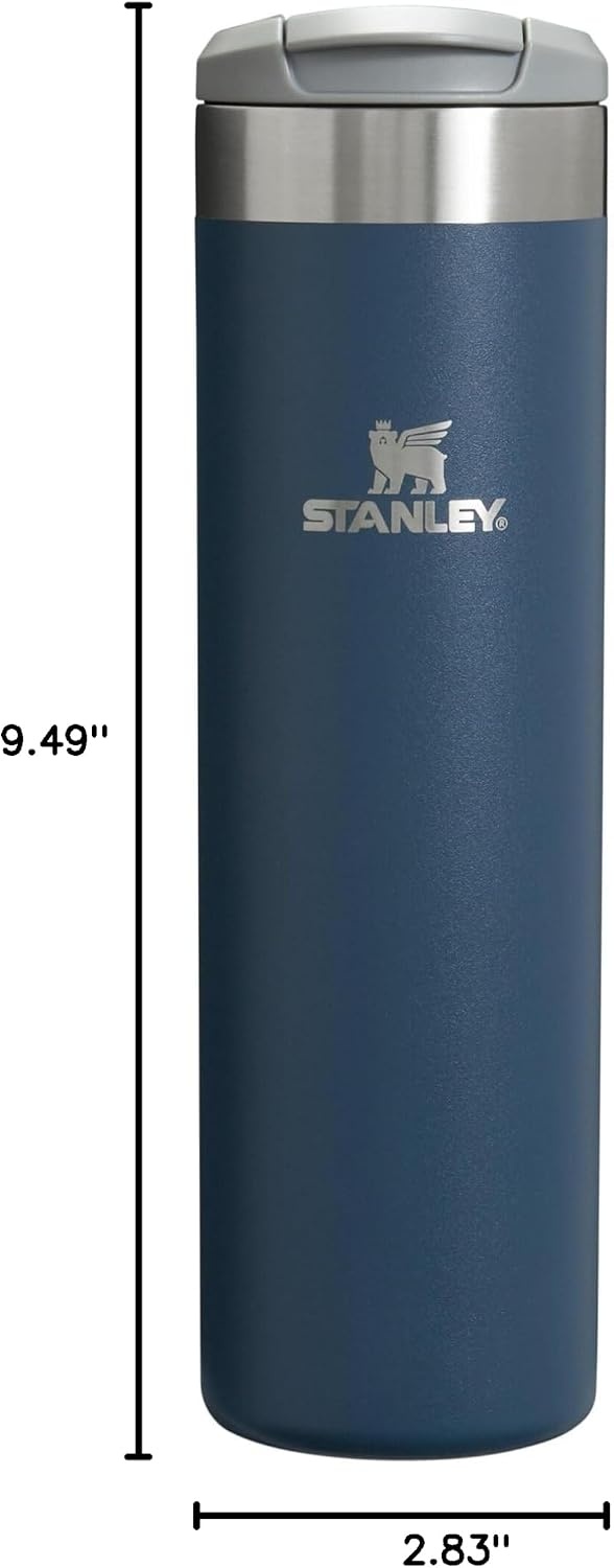image:imageSTANLEY Transit Flip Top Mug 16 oz Blossom PlaidNavy
