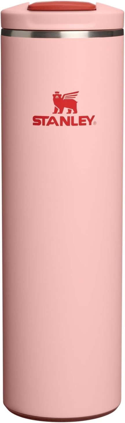 image:imageSTANLEY Transit Flip Top Mug 16 oz Blossom PlaidPeach Rose