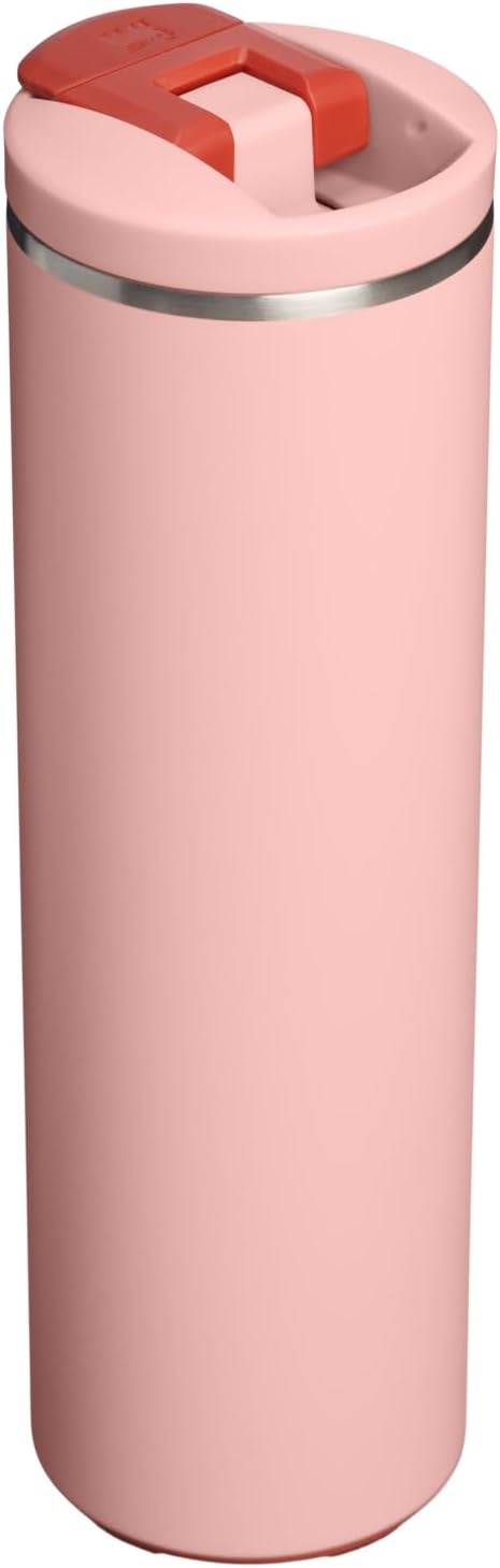 image:imageSTANLEY Transit Flip Top Mug 16 oz Blossom PlaidPeach Rose