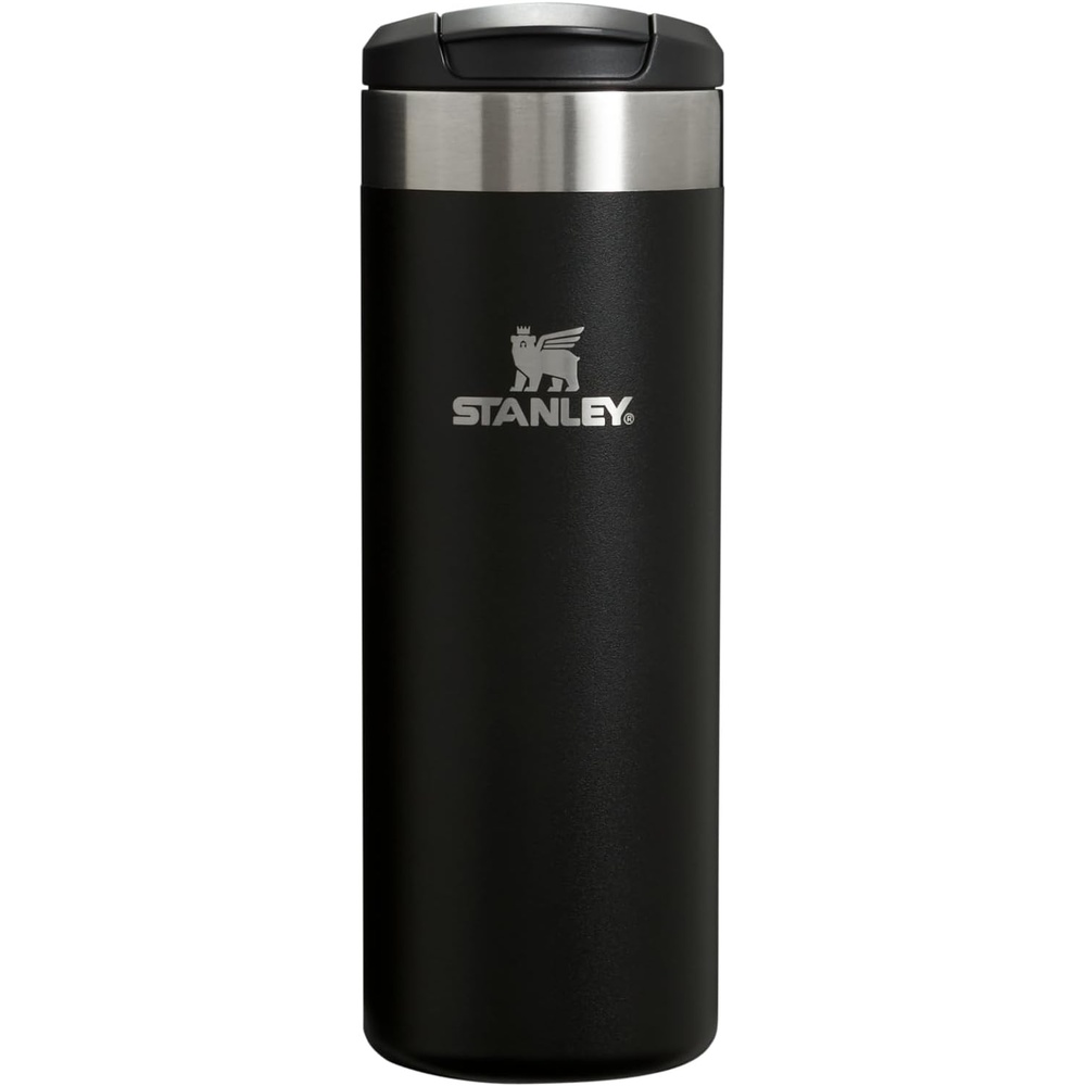image:imageSTANLEY Transit Flip Top Mug 16 oz Blossom PlaidBlack