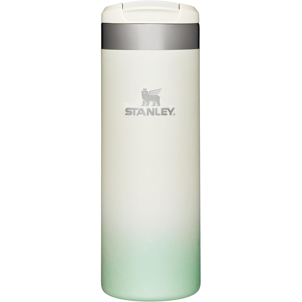image:imageSTANLEY Transit Flip Top Mug 16 oz Blossom PlaidCream Ombre